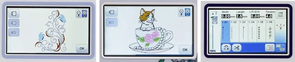 LCD touchscreen Examples