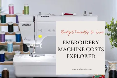 How much is an embroidery machine